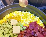 Staub とうもろこしの炊き込みご飯作り方7写真