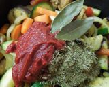 夏野菜のハーブカレー作り方5写真