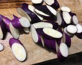 長なすとゴーヤのサッパリ大葉炒め作り方1写真
