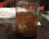桃の天然酵母　酵母液作り方1写真