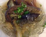 茄子の煮浸しにすっぽんスープ作り方10写真