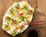 花オクラのそうめんサラダ作り方4写真