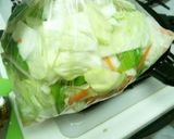 残り野菜のひき肉あんかけ作り方1写真
