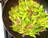 万願寺とうがらしとじゃこの麺つゆ炒め☆作り方3写真