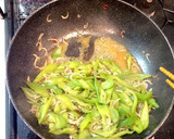 万願寺とうがらしとじゃこの麺つゆ炒め☆作り方4写真