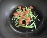 モロッコインゲンと夏野菜のバジルパスタ作り方5写真