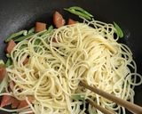 モロッコインゲンと夏野菜のバジルパスタ作り方6写真
