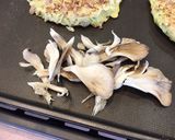まいたけとれんこんのお好み焼作り方10写真