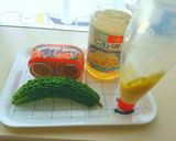 子どもが大好き☆給食のゴーヤーサラダ！作り方1写真