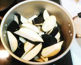 なすびと野菜フライの煮物作り方5写真