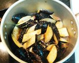 なすびと野菜フライの煮物作り方6写真