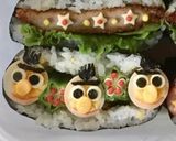 セサミストリート☆おにぎらず作り方4写真