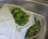 胡瓜の佃煮風（青しそ）：道の駅どうし作り方1写真