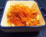 簡単 時短調理用～にんじんの千切り～作り方3写真