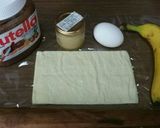バナナチョコパイ作り方1写真