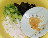 大根と玉子きくらげの中華風炒め作り方2写真