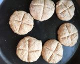 ＊マクロビ＊フライパンで古代小麦プチパン作り方4写真