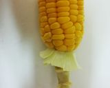 レンチンとうもろこしのつるんと皮むき作り方6写真