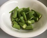 超簡単！オクラ山掛けそば　作り方1写真