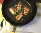 お弁当に!アスパラ菜ベーコン巻き作り方4写真