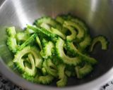 ゴーヤのくるみ味噌和え作り方1写真