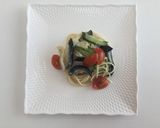 ササッと☆ぬか漬けとチーズの冷製パスタ作り方6写真