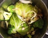健康飯★豆腐と鶏胸ロールキャベツ檸檬霙煮作り方9写真