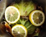 健康飯★豆腐と鶏胸ロールキャベツ檸檬霙煮作り方12写真