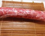 ๑豚コマで三色野菜ロールカツ๑トマぽん添作り方3写真
