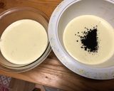 白と黒のウフ！レアチーズケーキwww作り方3写真