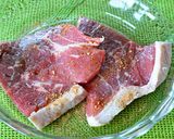 シーズニングで長いもと牛肉のステーキ♪　作り方3写真