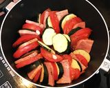 トマトとズッキーニのオリーブオイル焼き作り方1写真