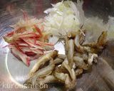 ハゼの甘酢和え　ミョウガ仕立て作り方4写真