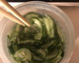 胡瓜糠漬！サッパリおかか酢生姜和え作り方2写真