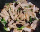 大根と玉子きくらげの中華風炒め作り方6写真