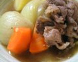 和食の定番、つゆだく！関西風、肉じゃが♪作り方4写真