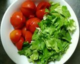 肉みそとサラダの冷やし担々麺♪作り方4写真