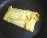 トマトとひき肉の甘辛オムレツ丼作り方5写真