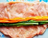 鶏むね肉の小松菜巻き作り方3写真