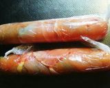 鶏むね肉の小松菜巻き作り方4写真