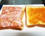 【朝食に】バナナベーコンサンド【簡単】作り方4写真