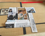 新聞紙でカステラの型を作る方法作り方9写真