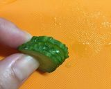 キムチとタコの和え物作り方1写真