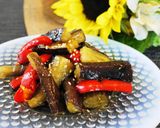 茄子とパプリカの甘辛炒め作り方10写真