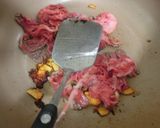 牛肉とシシトウの麻婆（マーボー）炒め作り方3写真