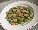 超簡単オクラチーズ野菜嫌な子供も食べれる作り方1写真