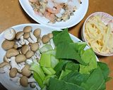 具がたっぷりの海鮮あんかけ焼きそば作り方1写真