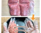 卵・パン粉なし＊肉汁じゅわりハンバーグ＊作り方4写真
