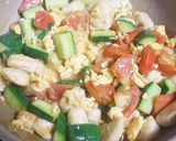 鶏ささみとおばけきゅうりの台湾風炒め作り方8写真