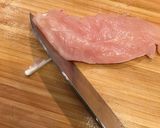 ご飯に合う！梅しそささみ！作り方4写真